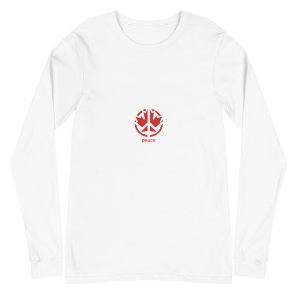 Canadian peace - long Sleeve Tee - Image 10